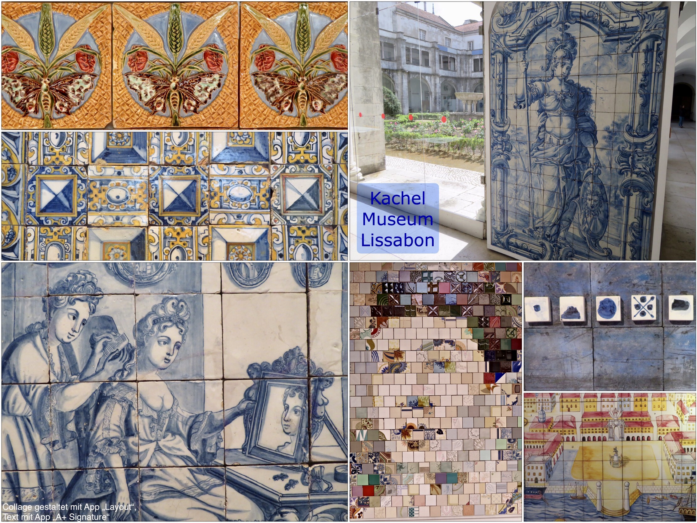 Foto Collage 5 Kachel Museum Lissabon Wohnmobil Erfahrungen